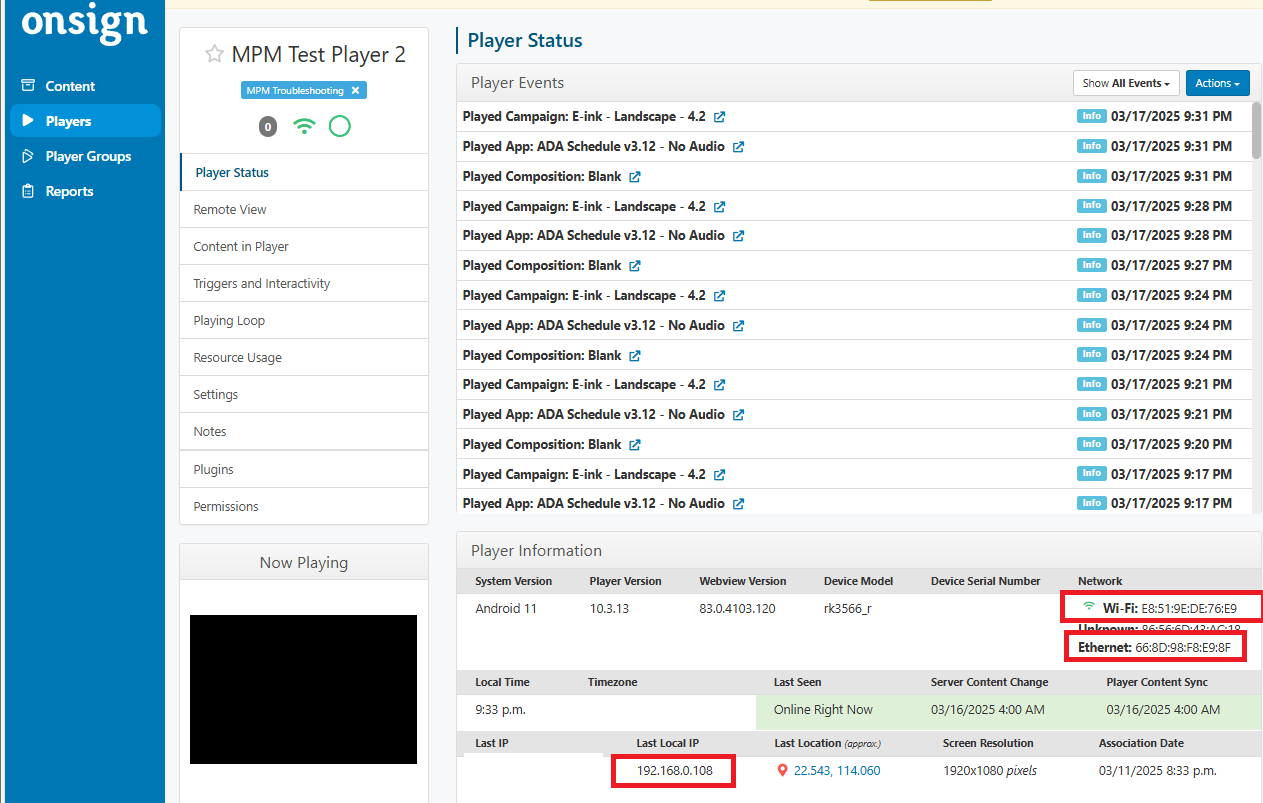 MP.TV Firewall Settings | MPM Customer Portal